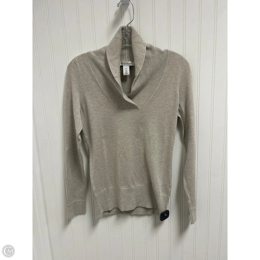 Sweater By White House Black Market In Beige, Size: Xs
