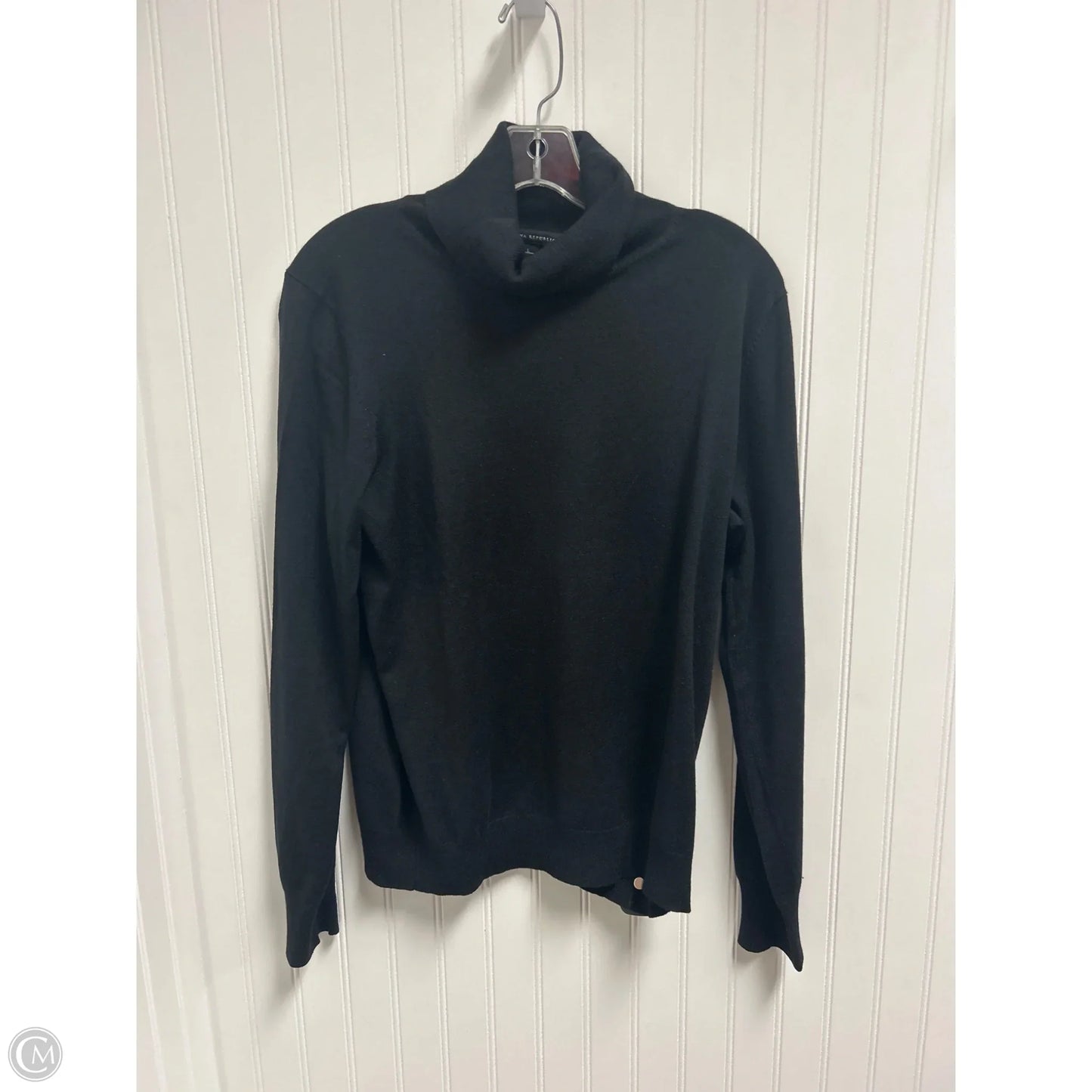 Sweater By Banana Republic In Black, Size: L