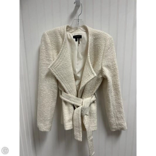 Blazer By Donna Karan In Cream, Size: M