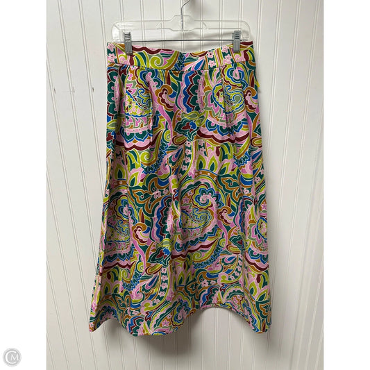 Skirt Maxi By Boden In Multi-colored, Size: 10