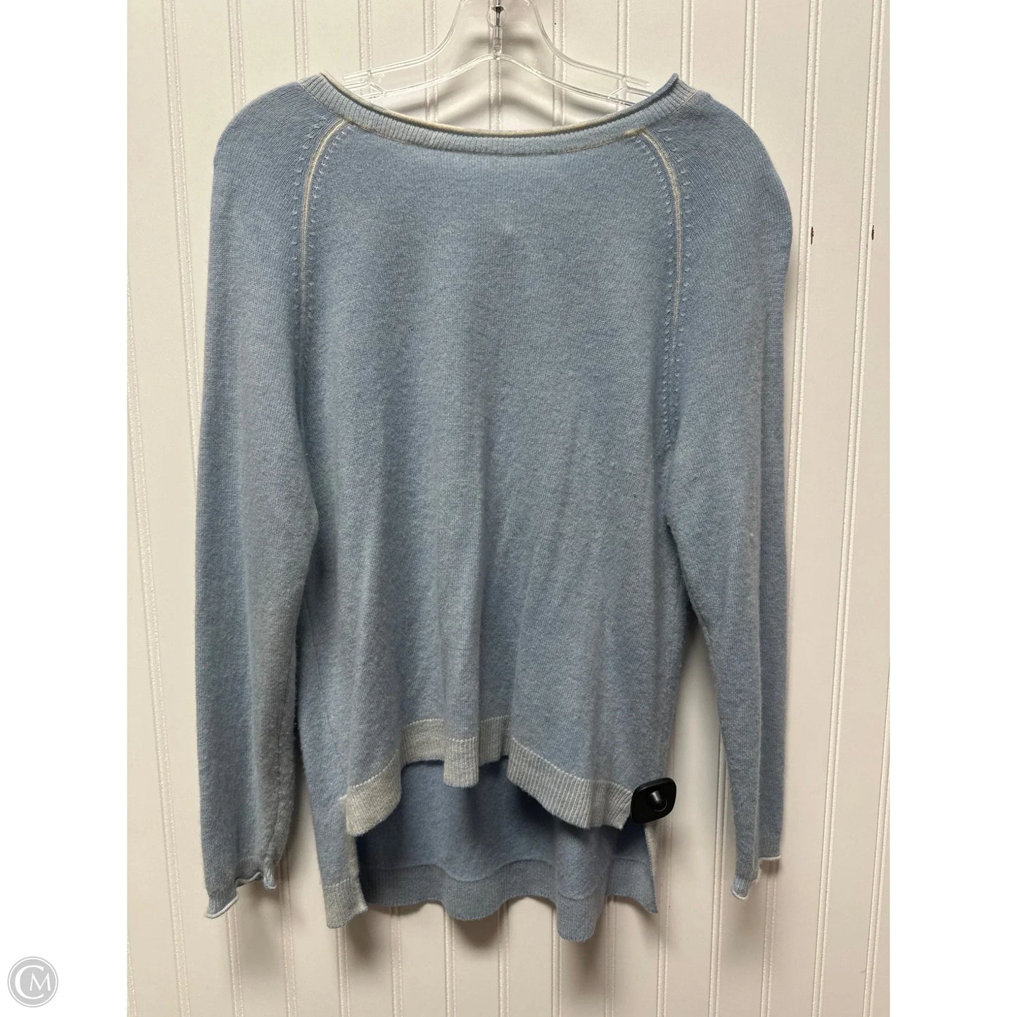 Sweater Cashmere By Sundance In Blue, Size: M