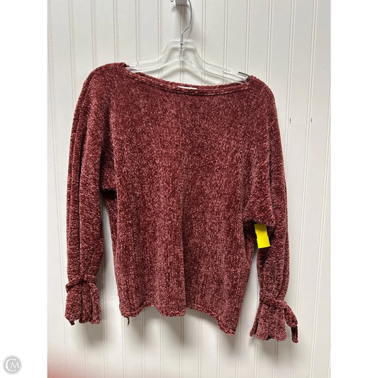 Sweater By Sundance In Red, Size: Mp