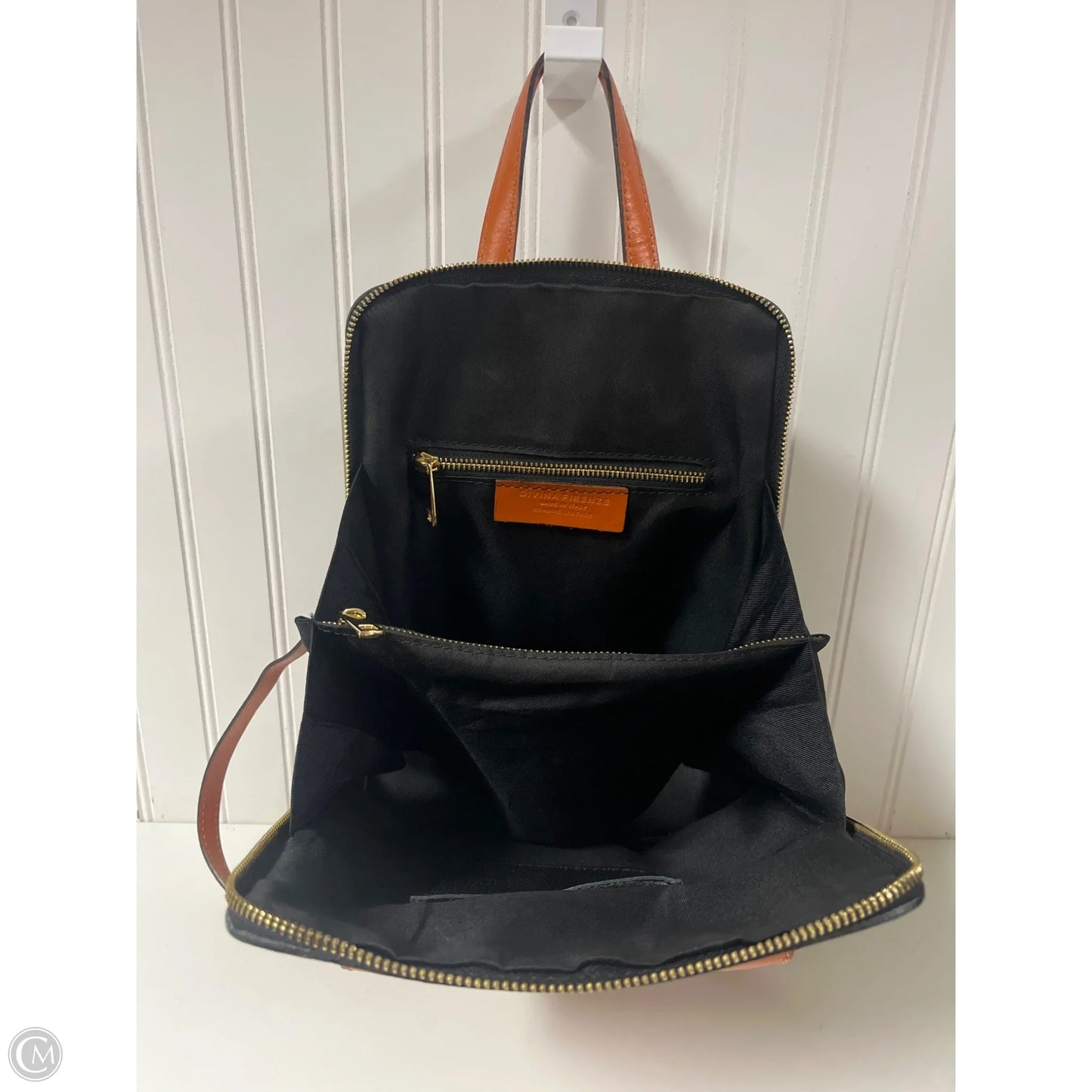 Backpack Leather By Cmc, Size: Large