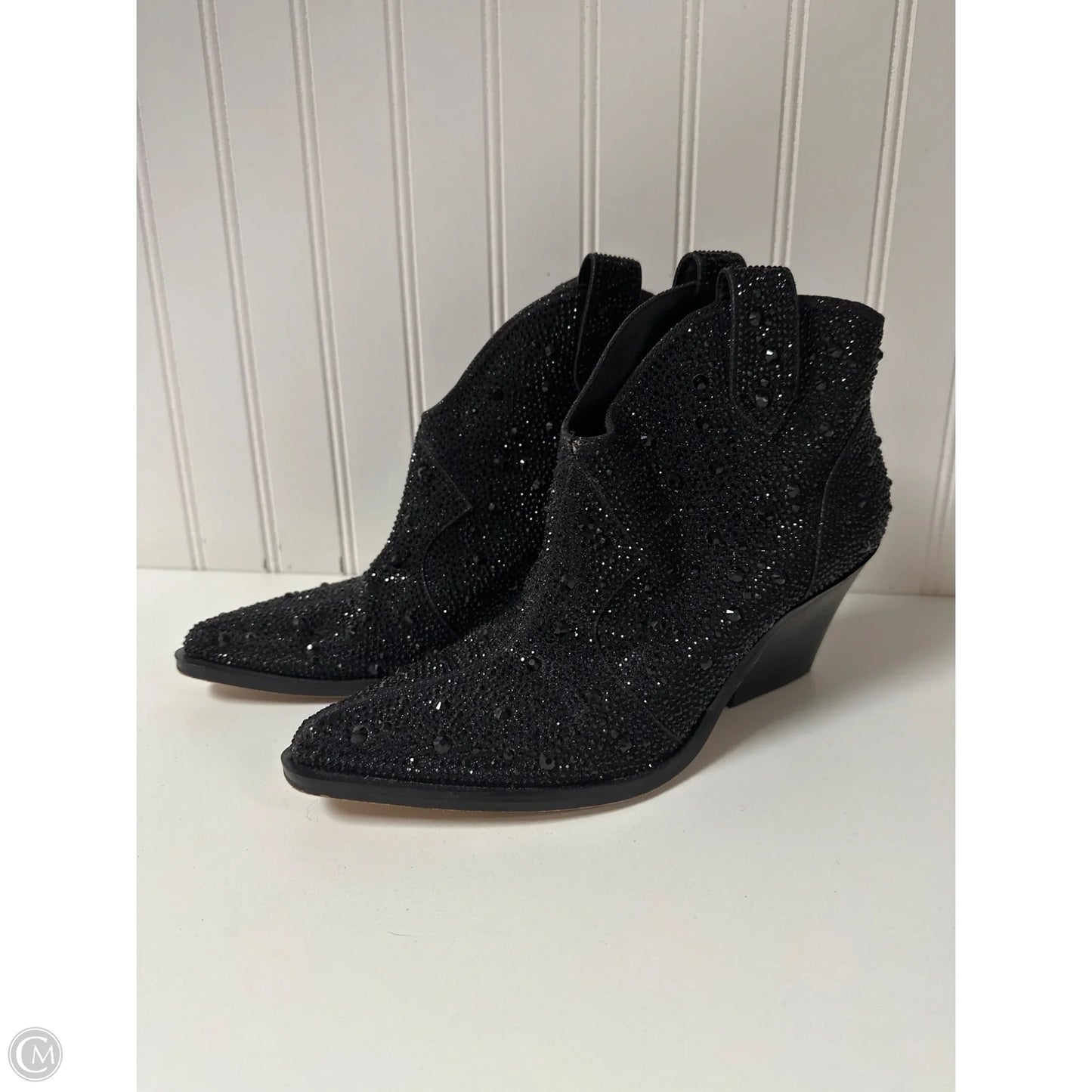 Boots Ankle Heels By Jessica Simpson In Black, Size: 9