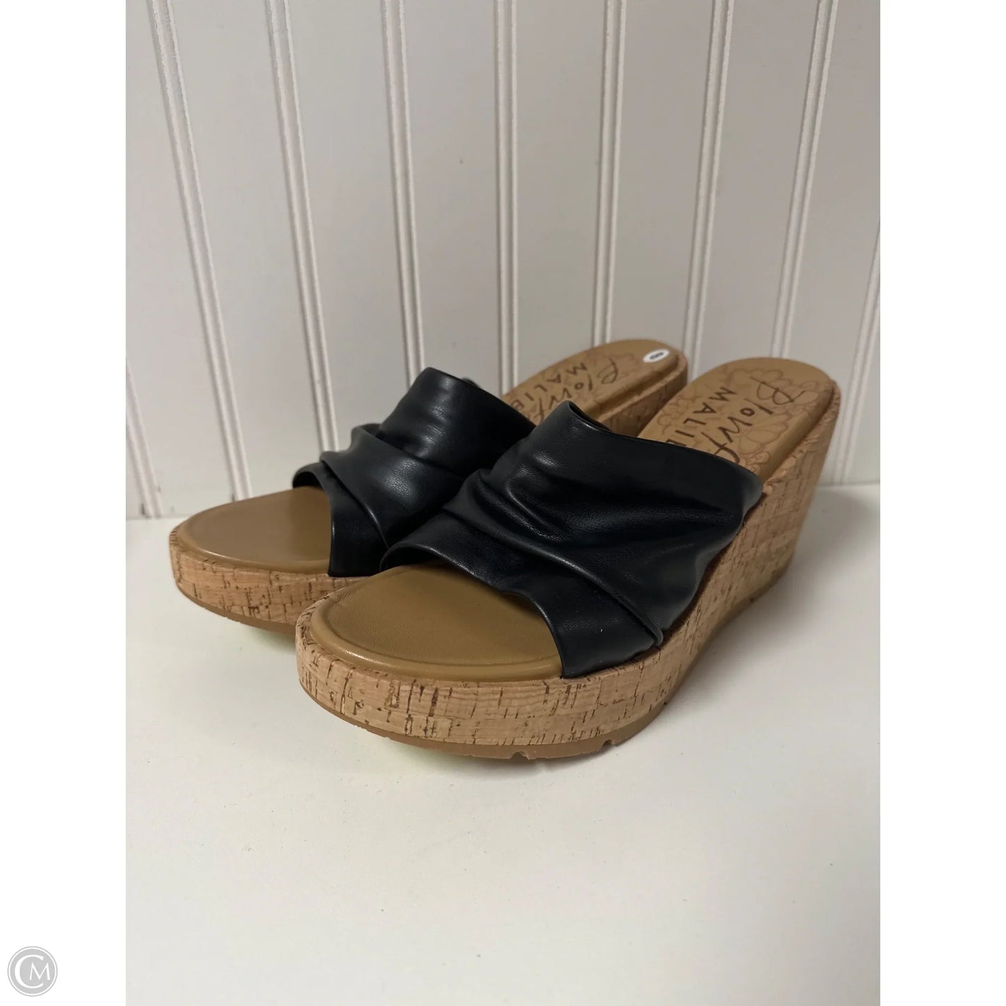 Sandals Heels Wedge By Blowfish In Black, Size: 8
