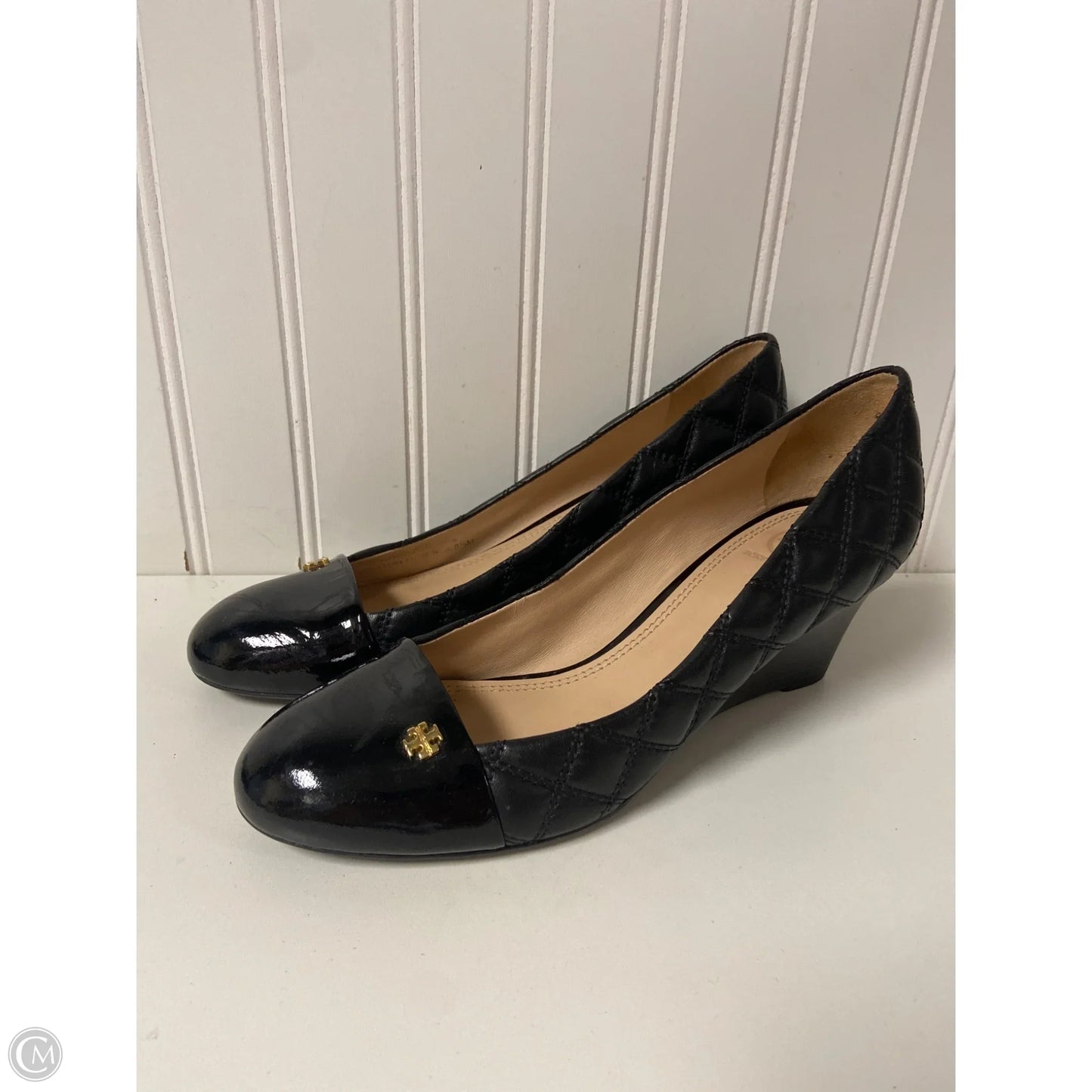 Shoes Designer By Tory Burch In Black, Size: 8.5