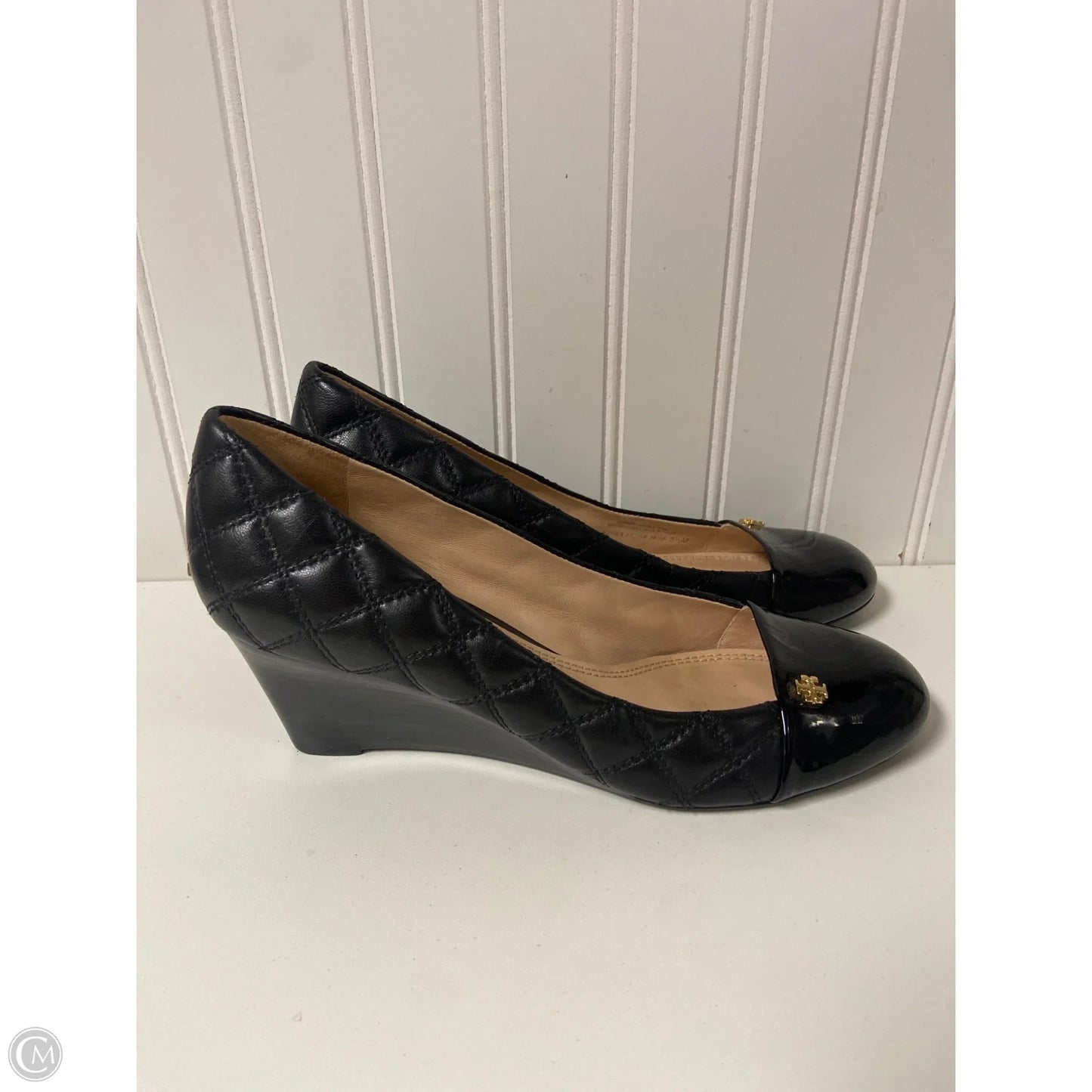Shoes Designer By Tory Burch In Black, Size: 8.5