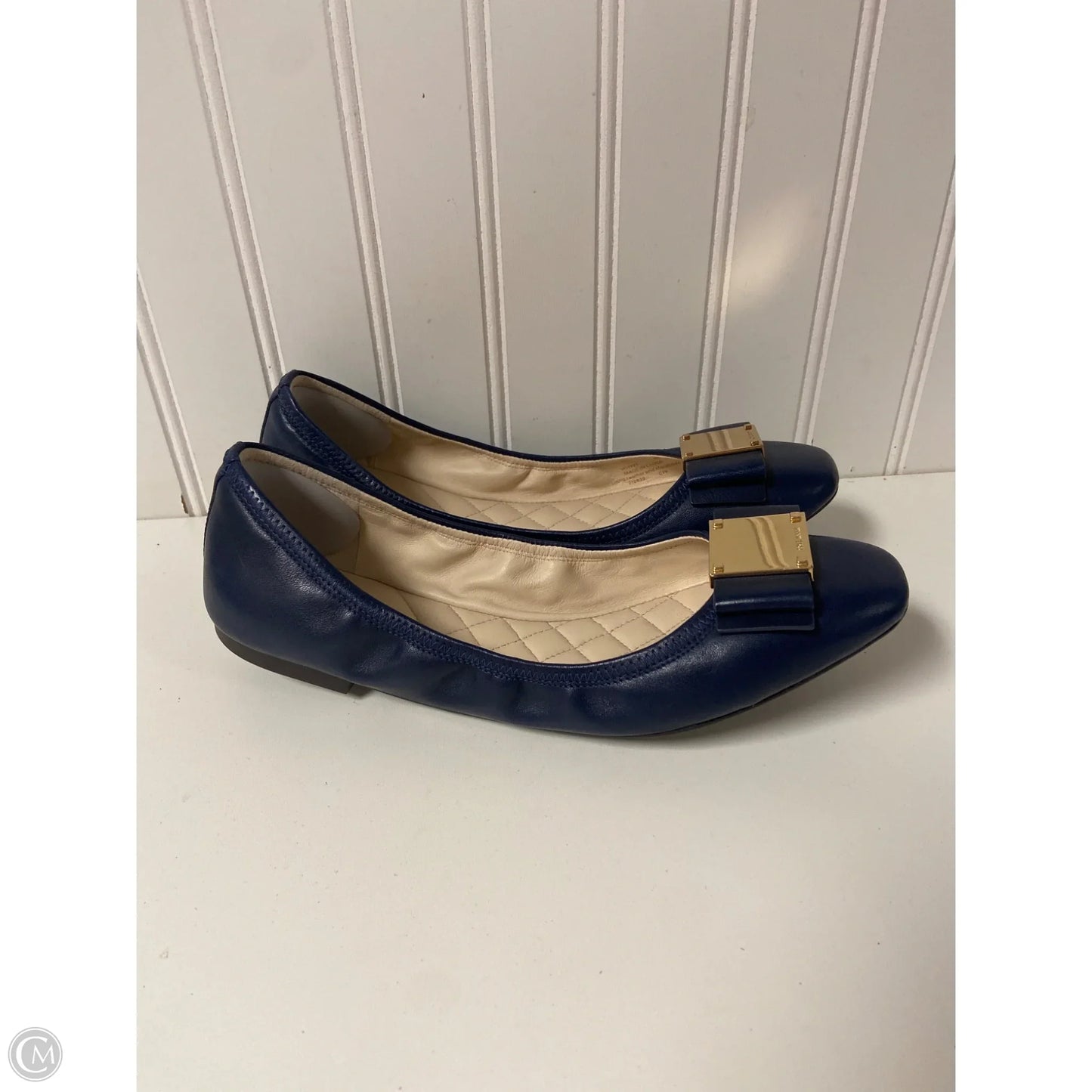 Shoes Flats By Cole-haan In Blue, Size: 8