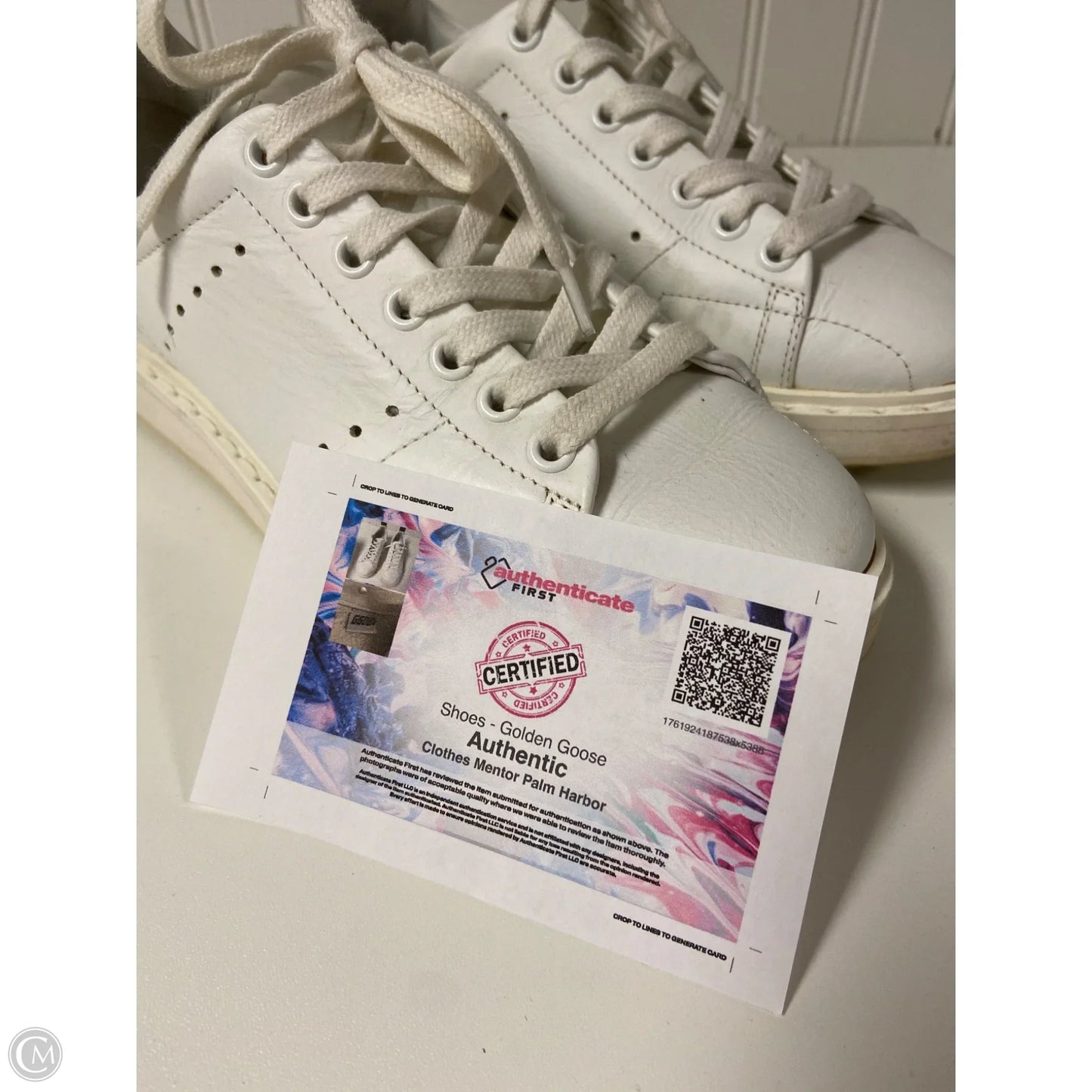 Shoes Luxury Designer By Golden Goose In White, Size: 6.5