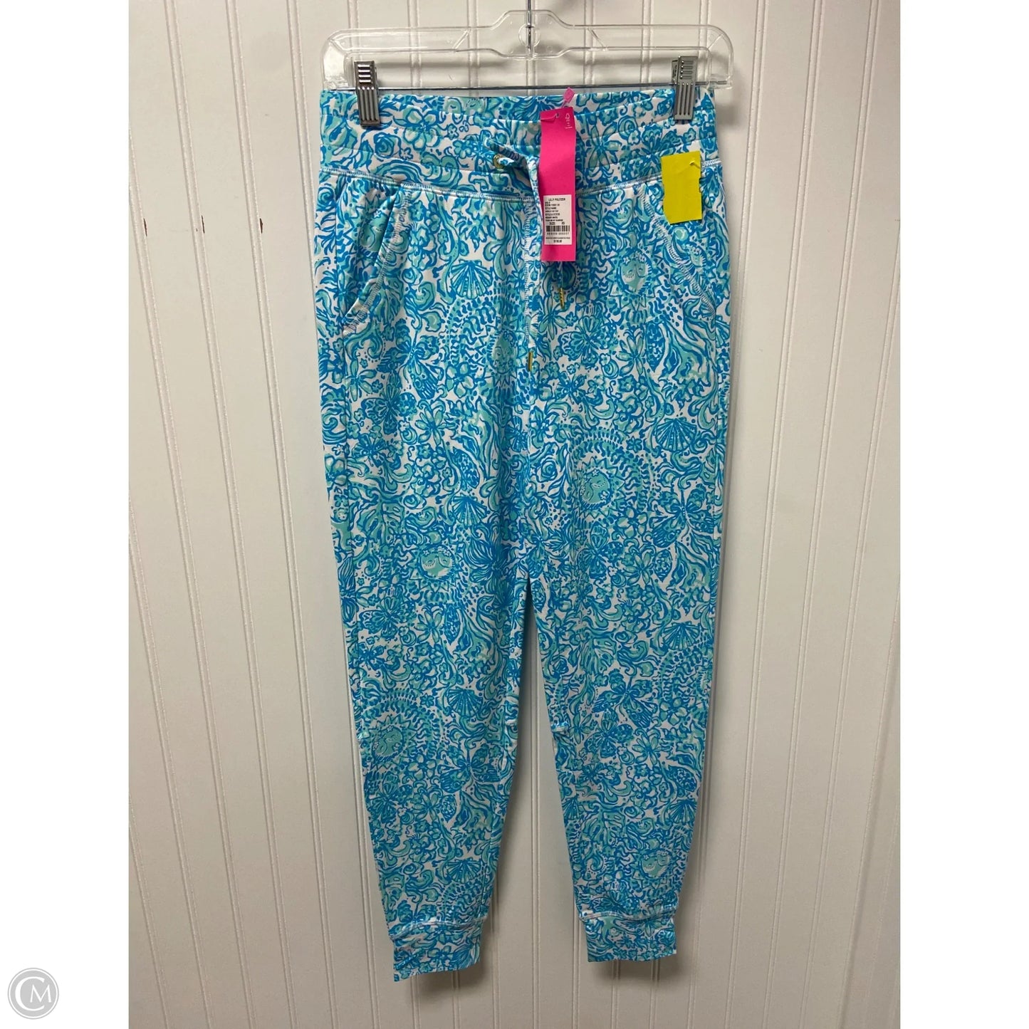 Pants Designer By Lilly Pulitzer In Blue & White, Size: 2