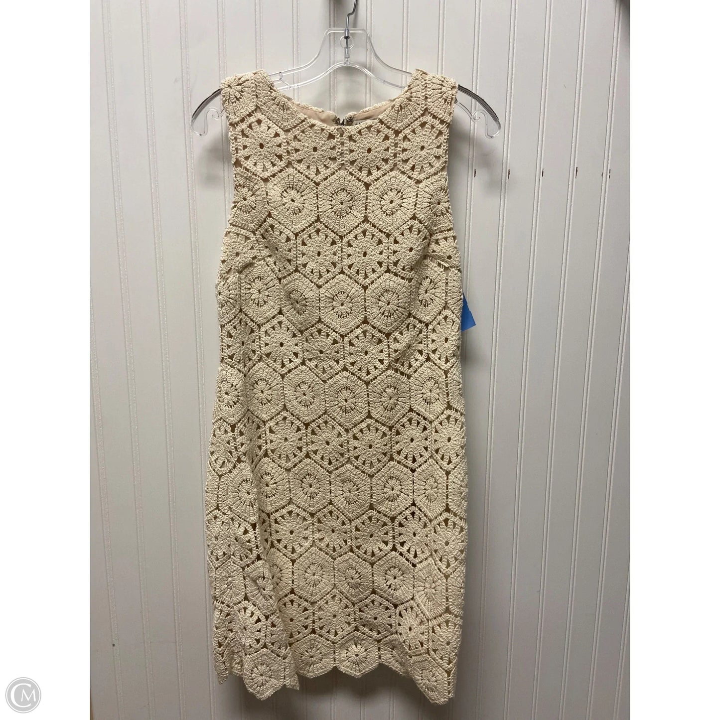 Dress Designer By Alice + Olivia In Beige, Size: M