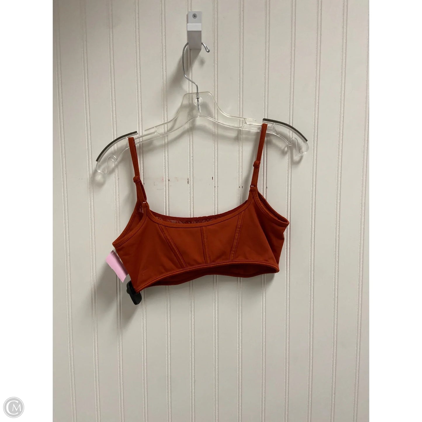 Athletic Bra By Fabletics In Orange, Size: S