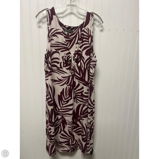 Dress Casual Short By Tommy Bahama In Cream & Red, Size: Xl