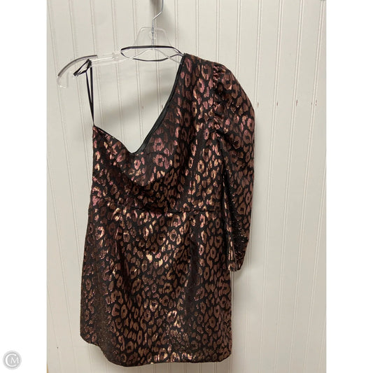 Dress Party Short By Do + Be In Animal Print, Size: L