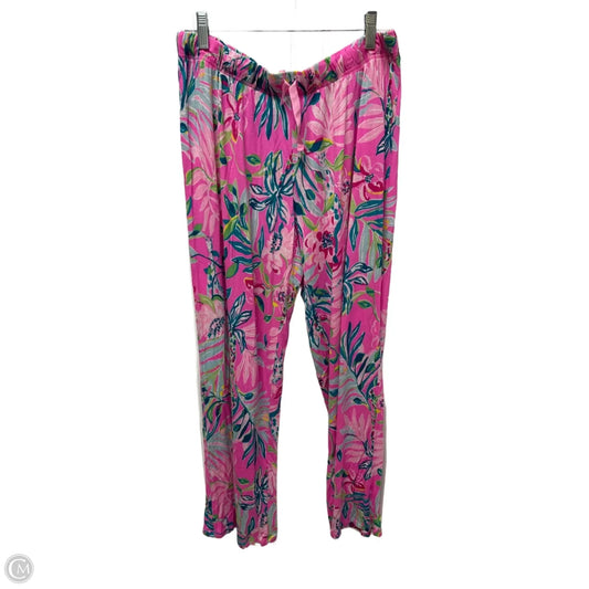 Pants Designer By Lilly Pulitzer In Pink, Size: L