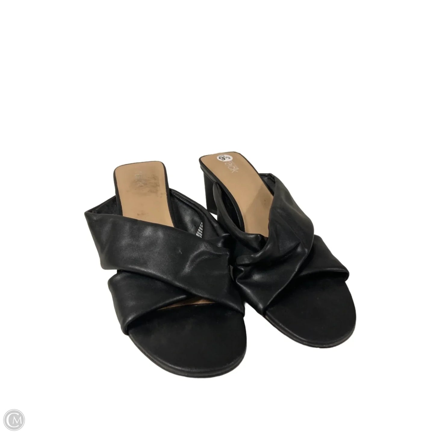 Sandals Heels Block By Nordstrom In Black, Size: 9.5