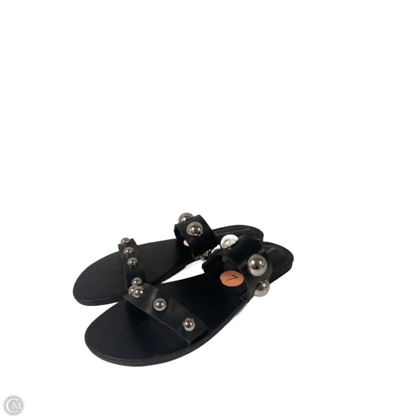 Sandals Flats By Marc Fisher In Black, Size: 7