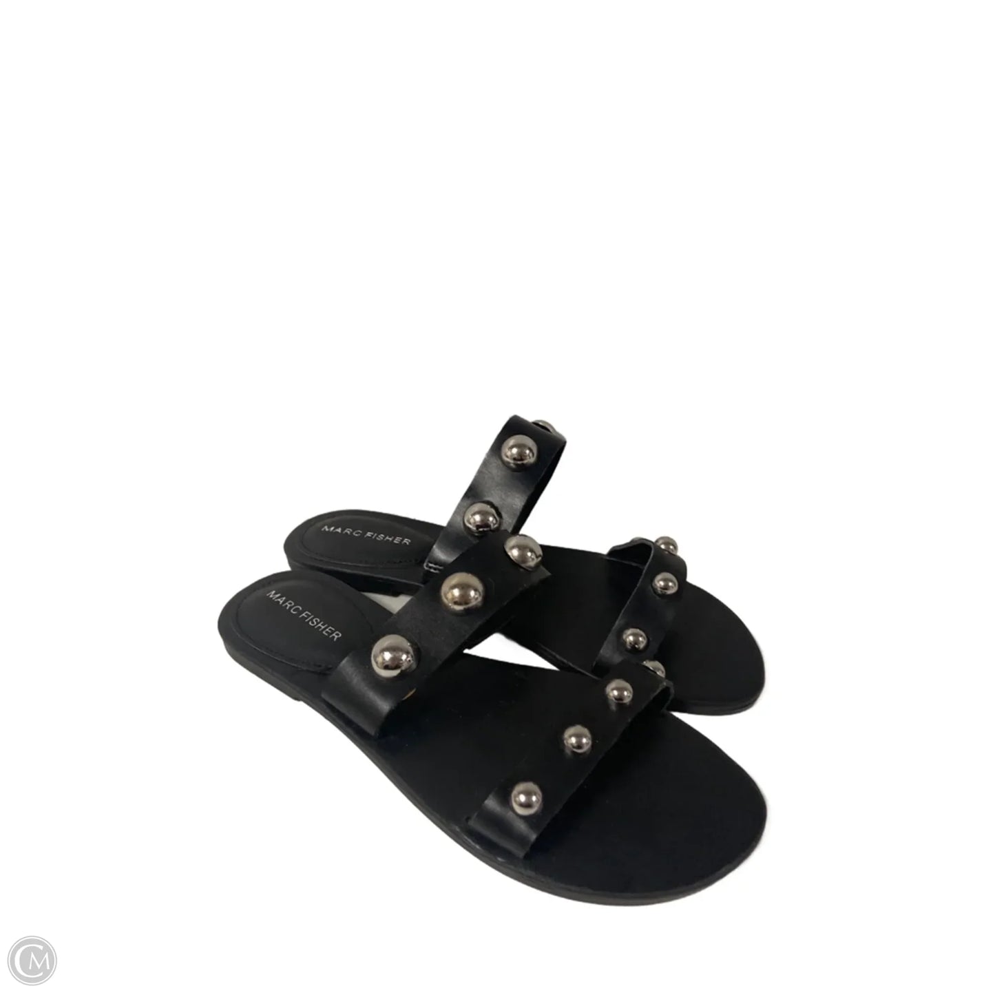 Sandals Flats By Marc Fisher In Black, Size: 7