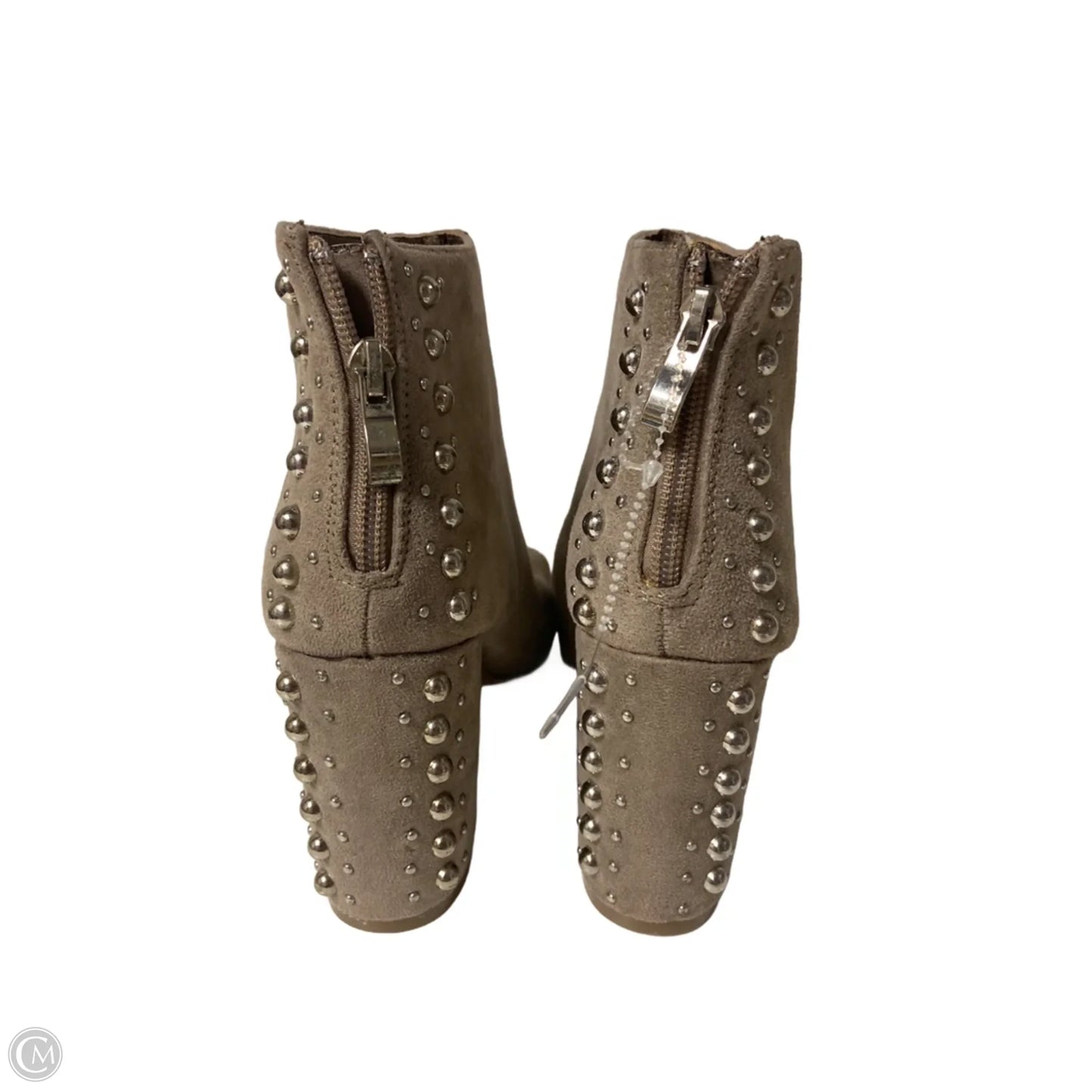 Sandals Heels Block By Madden Girl In Grey, Size: 8