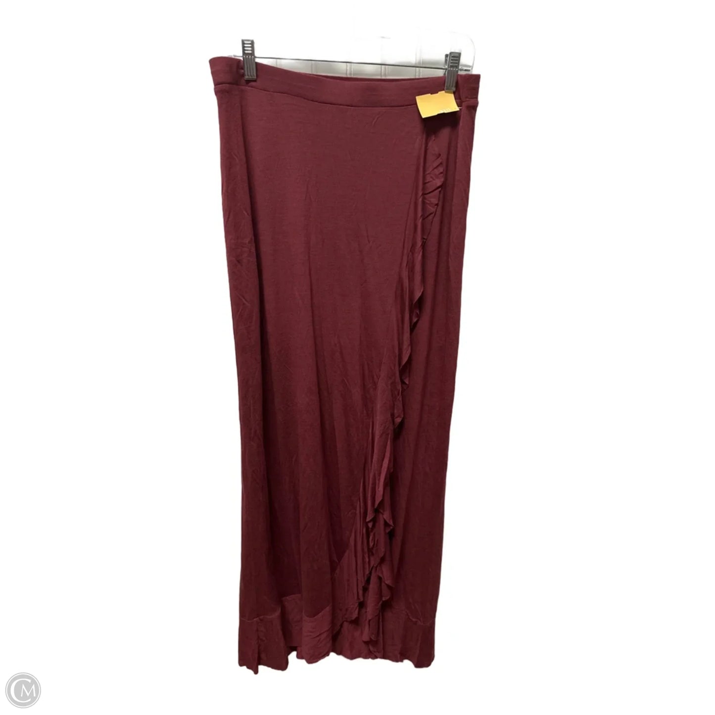 Skirt Maxi By Express In Red, Size: 8