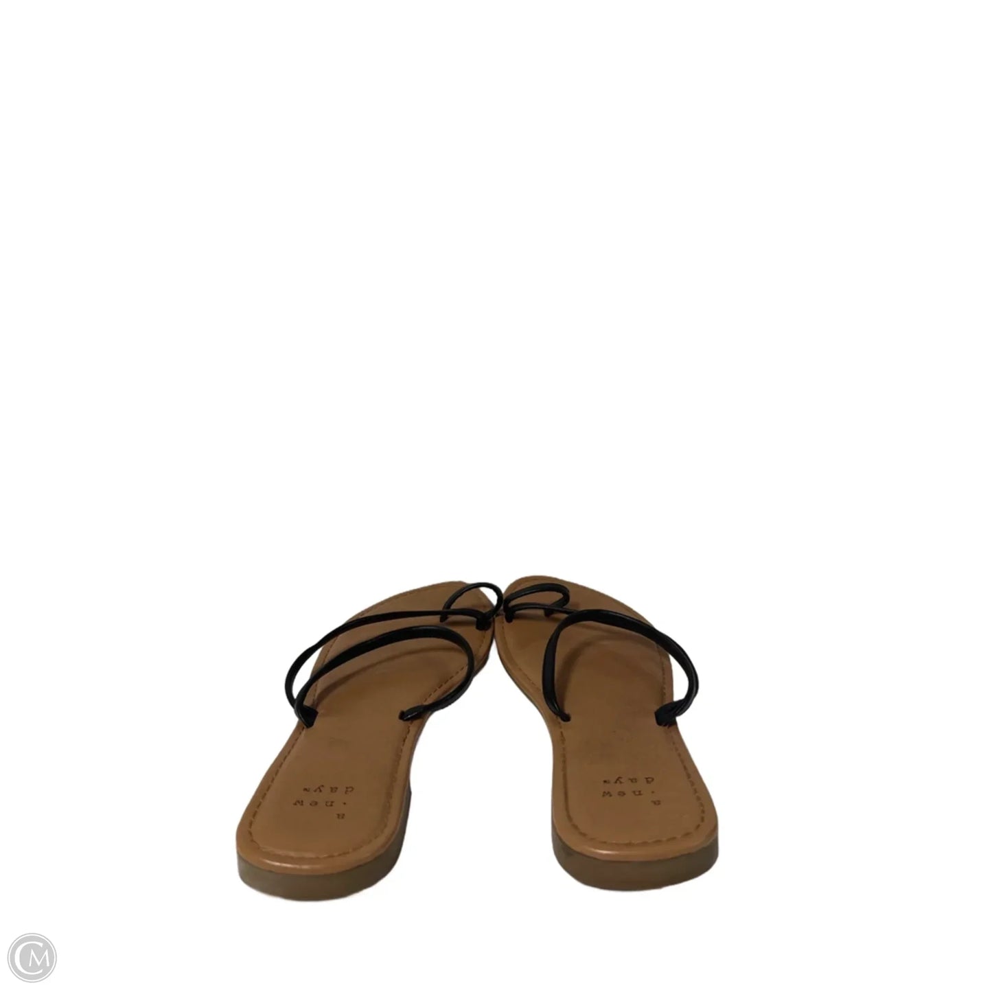 Sandals Flats By A New Day In Black, Size: 6.5