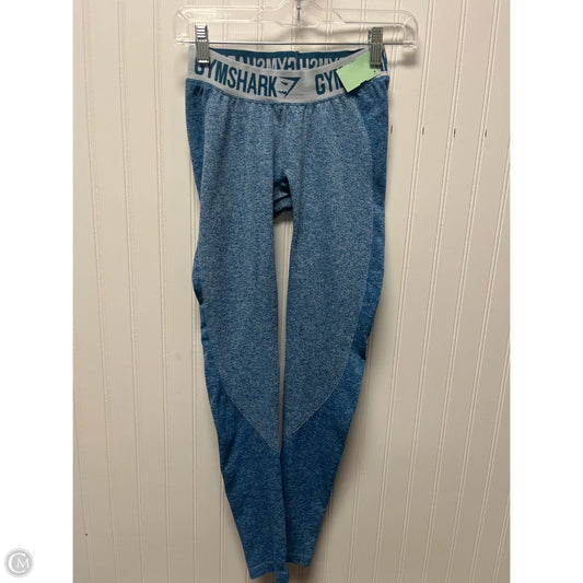 Athletic Leggings By Gym Shark In Blue, Size: S