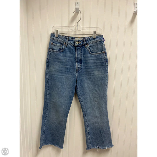 Jeans Cropped By We The Free In Blue Denim, Size: 6