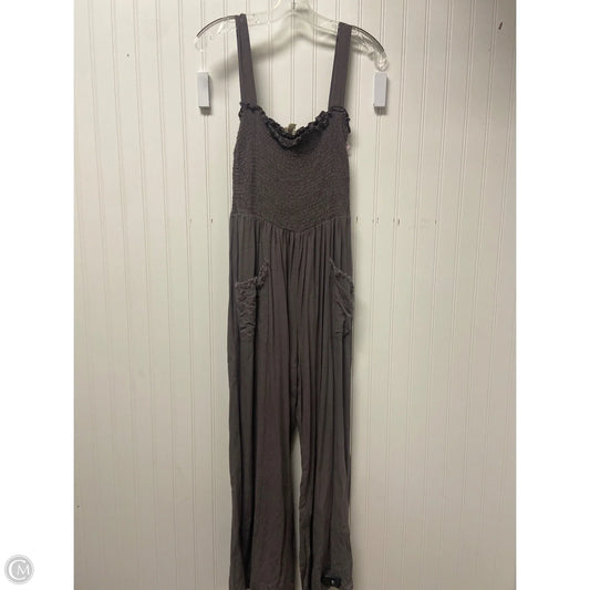 Jumpsuit By Umgee In Grey, Size: S