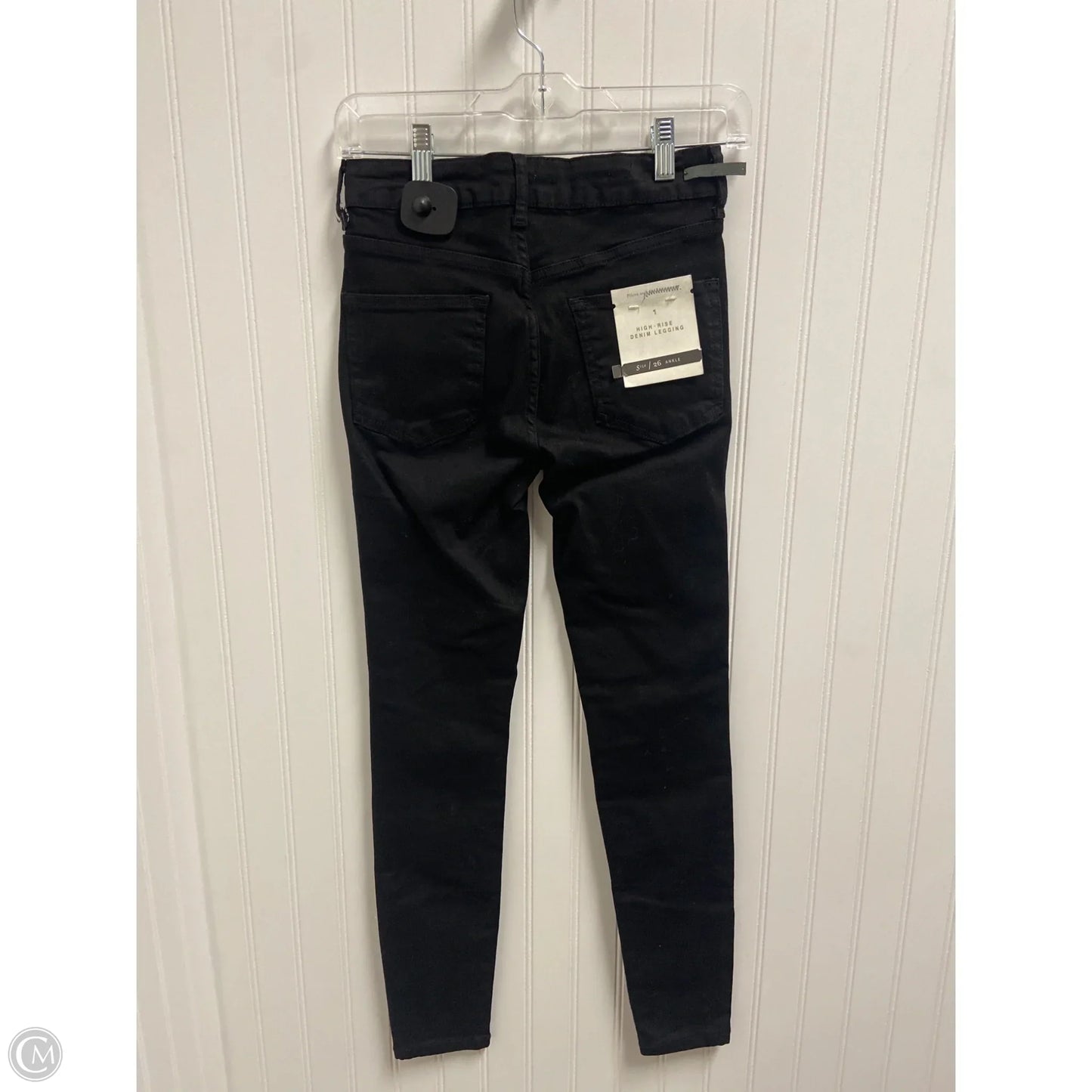 Jeans Skinny By Pilcro In Black, Size: 2