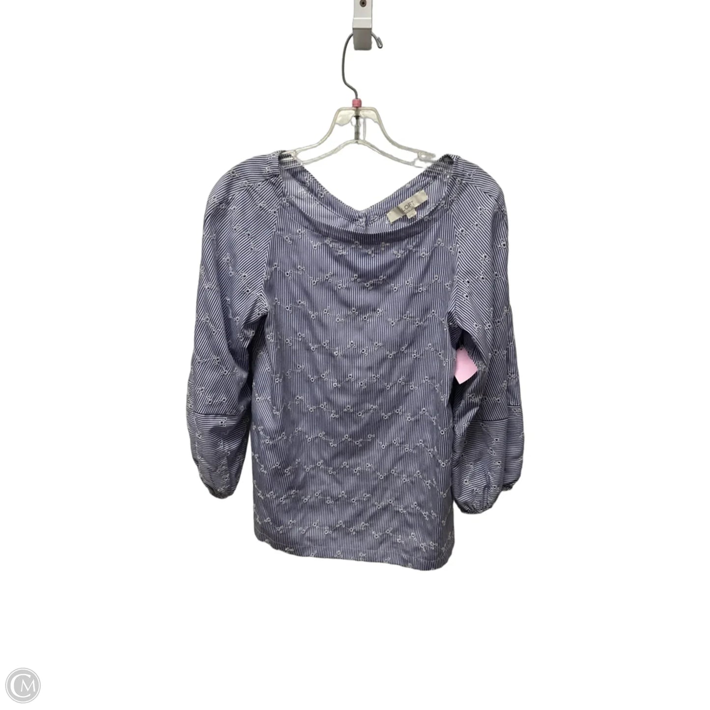 Top Long Sleeve By Loft In Blue, Size: S