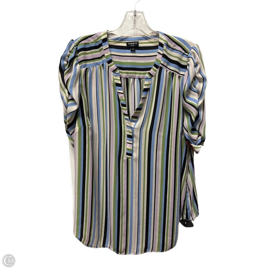 Top Short Sleeve By Torrid In Striped Pattern, Size: 2x