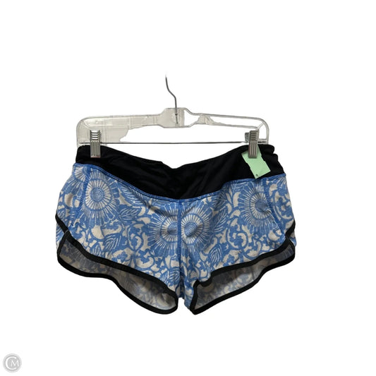 Athletic Shorts By Lululemon In Blue, Size: 8