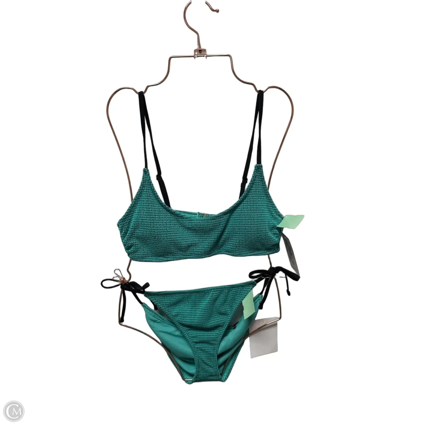 Swimsuit 2pc By Clothes Mentor In Aqua, Size: L