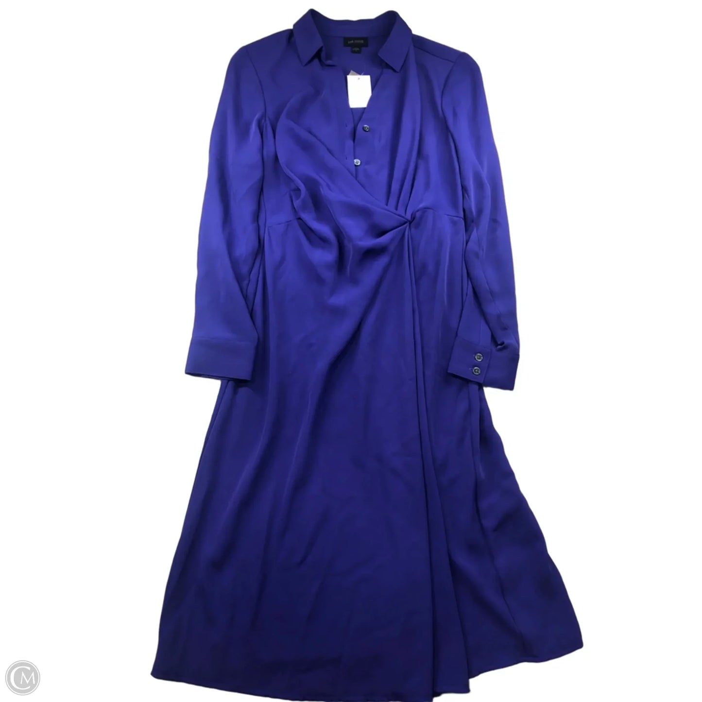 Dress Casual Midi By J. Jill In Purple, Size: S