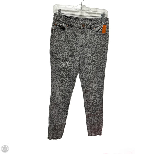 Jeans Skinny By Armani Exchange In Grey, Size: 10