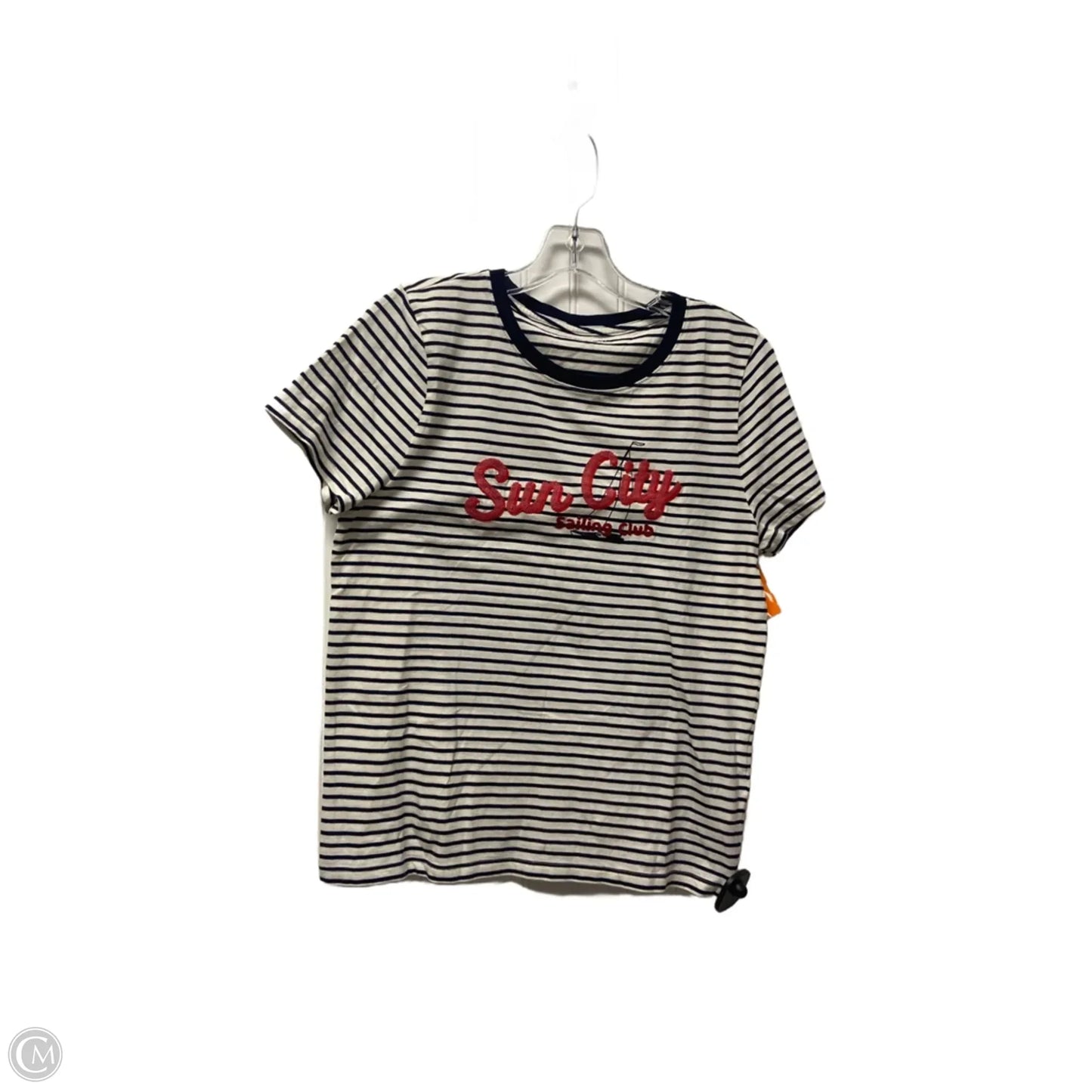 Top Short Sleeve By J. Crew In Blue, Size: M