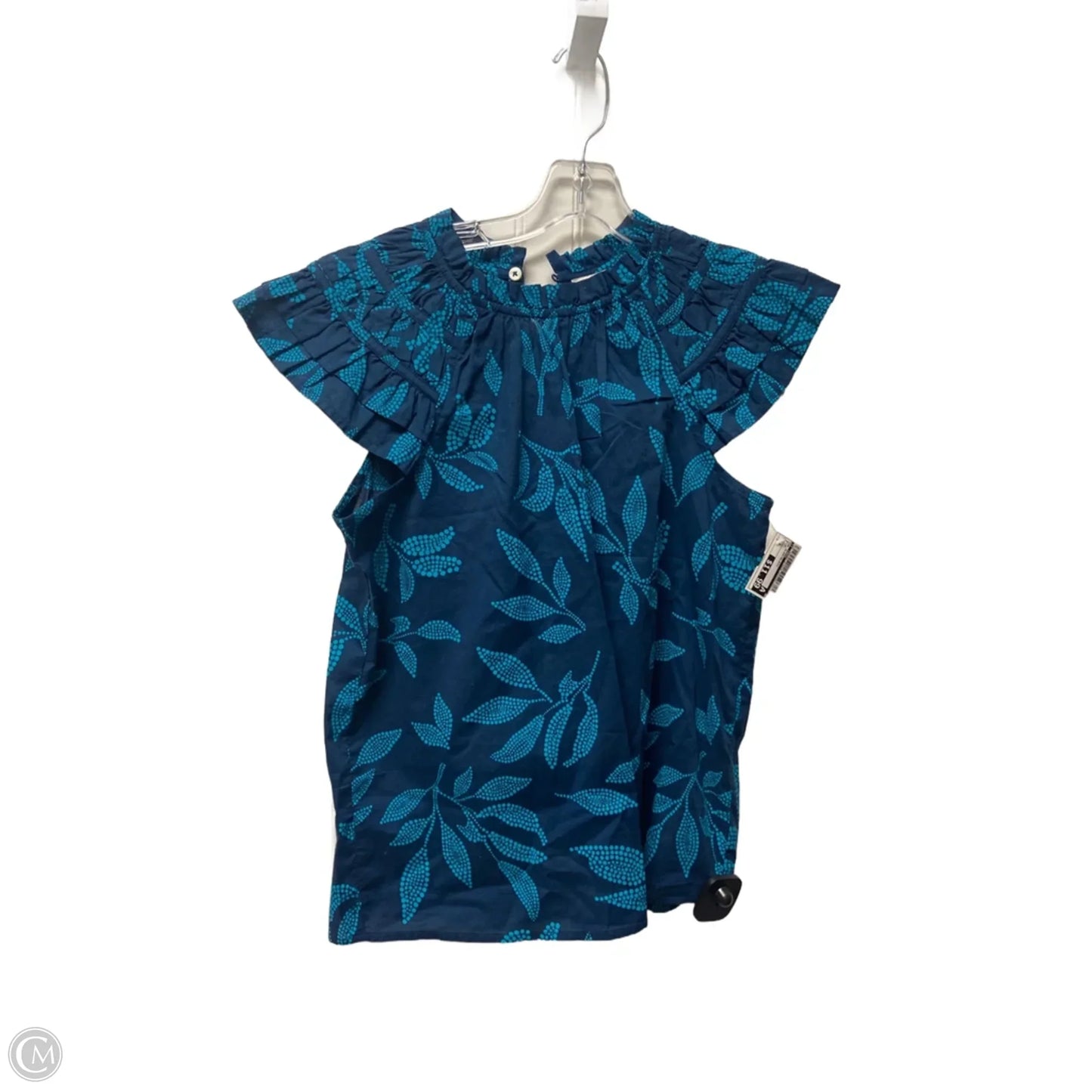 Top Sleeveless By J. Crew In Blue, Size: S