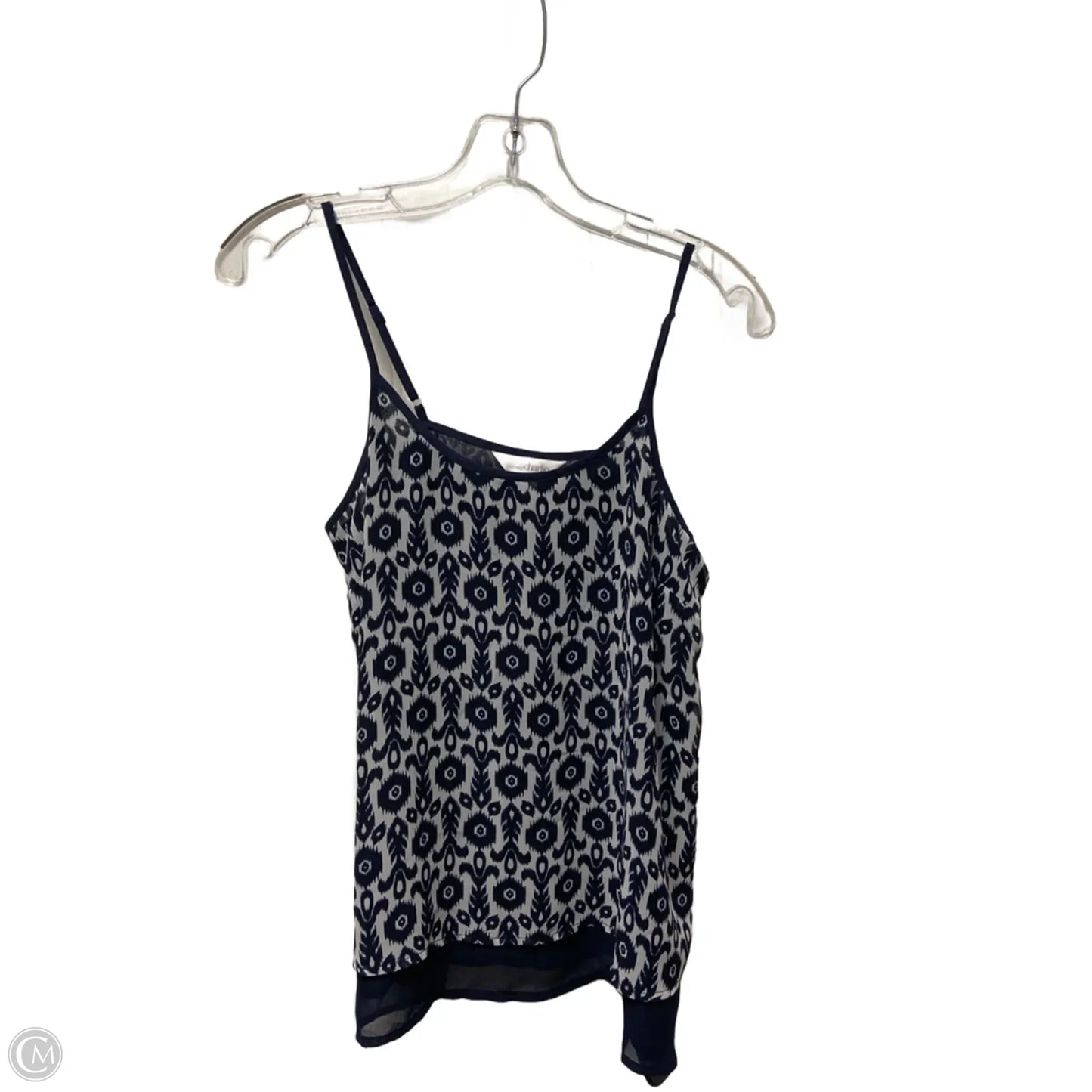 Top Sleeveless By Clothes Mentor In Blue, Size: S