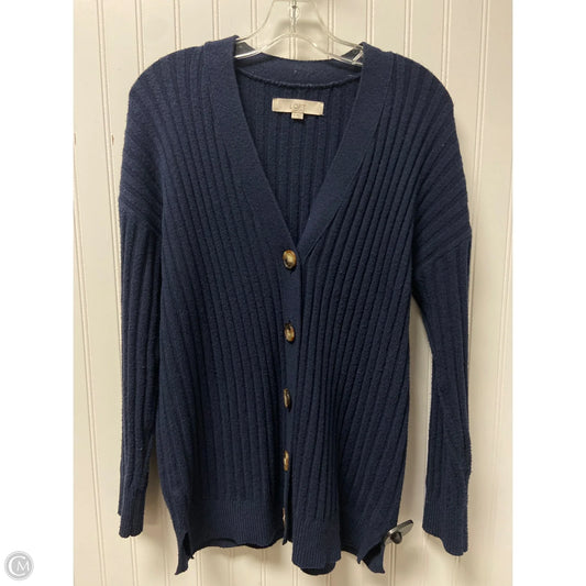 Cardigan By Loft In Blue, Size: M
