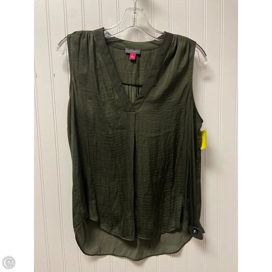Top Sleeveless By Vince Camuto In Green, Size: S
