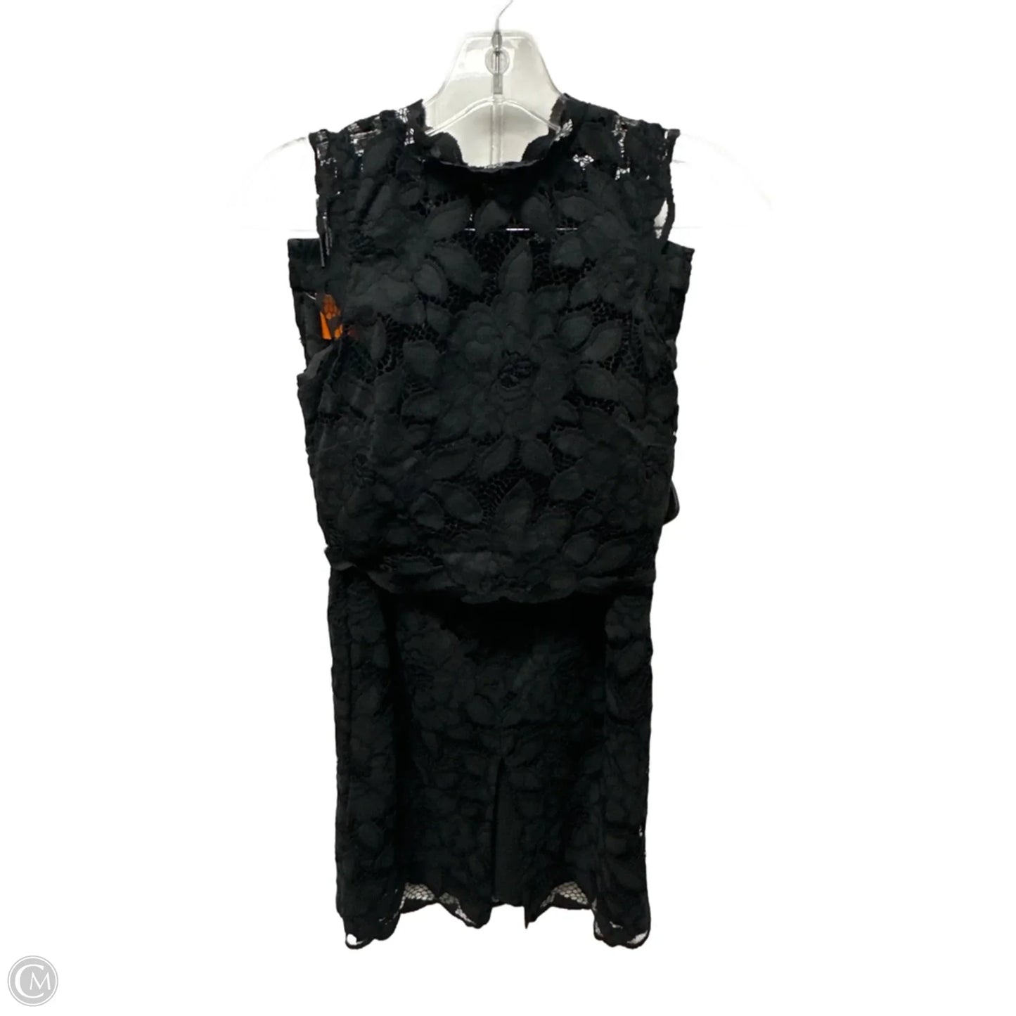 Skirt Set 2pc By Bebe In Black, Size: 2