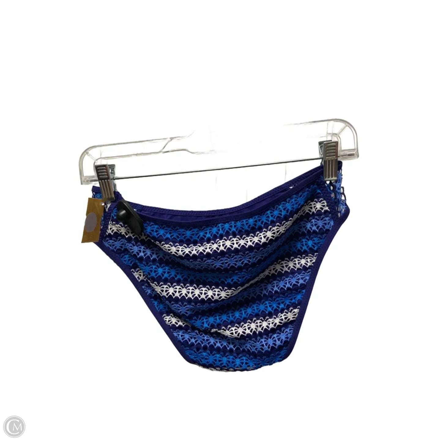 Swimsuit Bottom By Clothes Mentor In Blue, Size: M