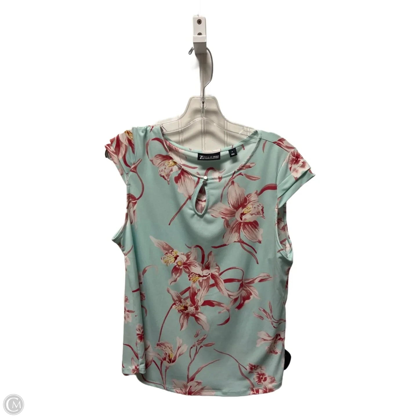 Top Sleeveless By New York And Co In Blue, Size: M