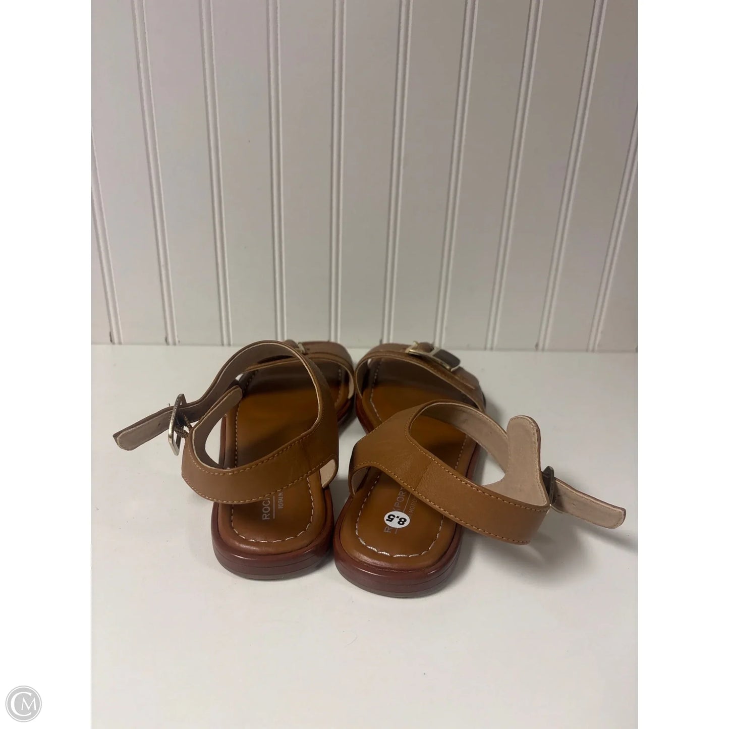 Shoes Flats By Rockport In Brown, Size: 8.5