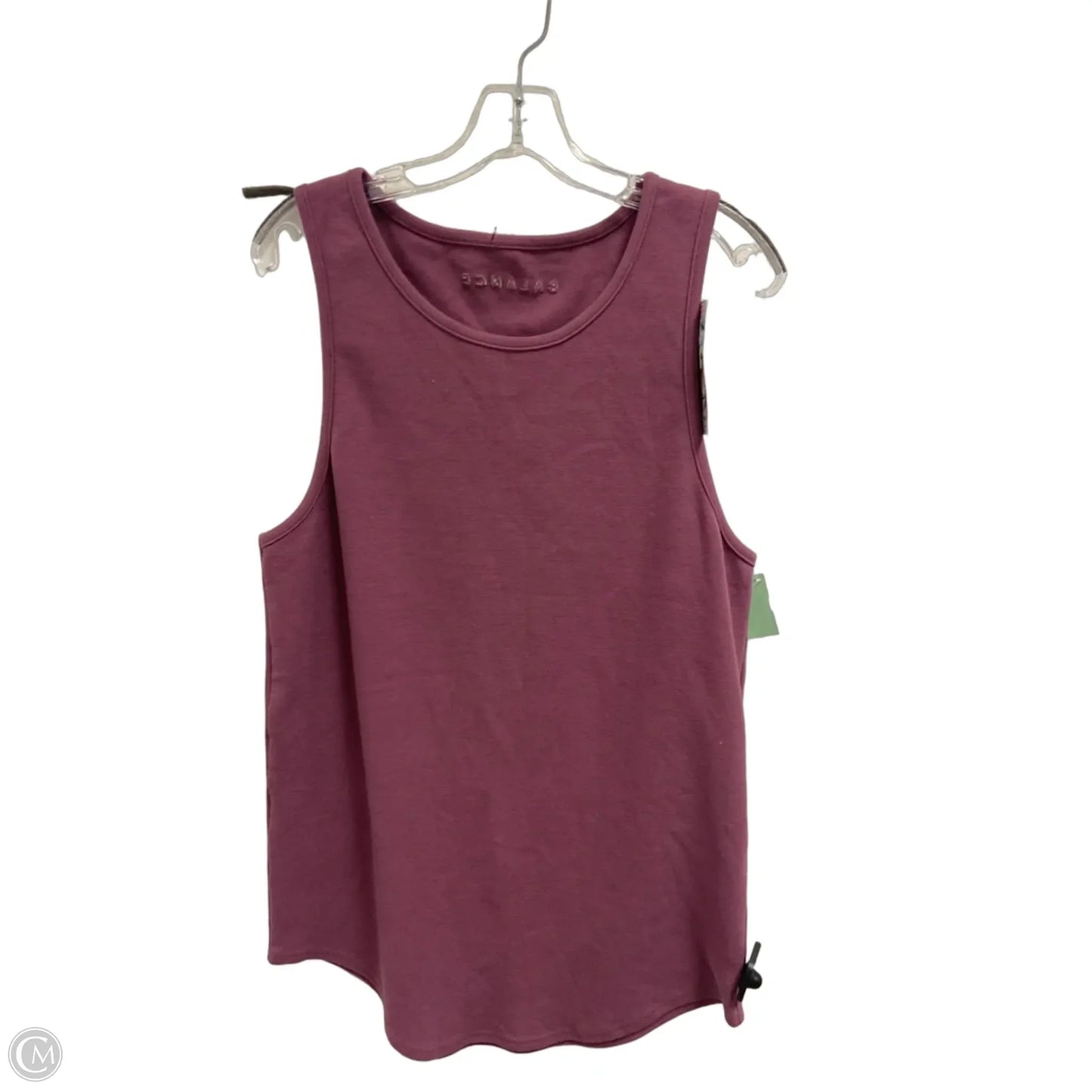 Top Sleeveless By Balance Collection In Purple, Size: L