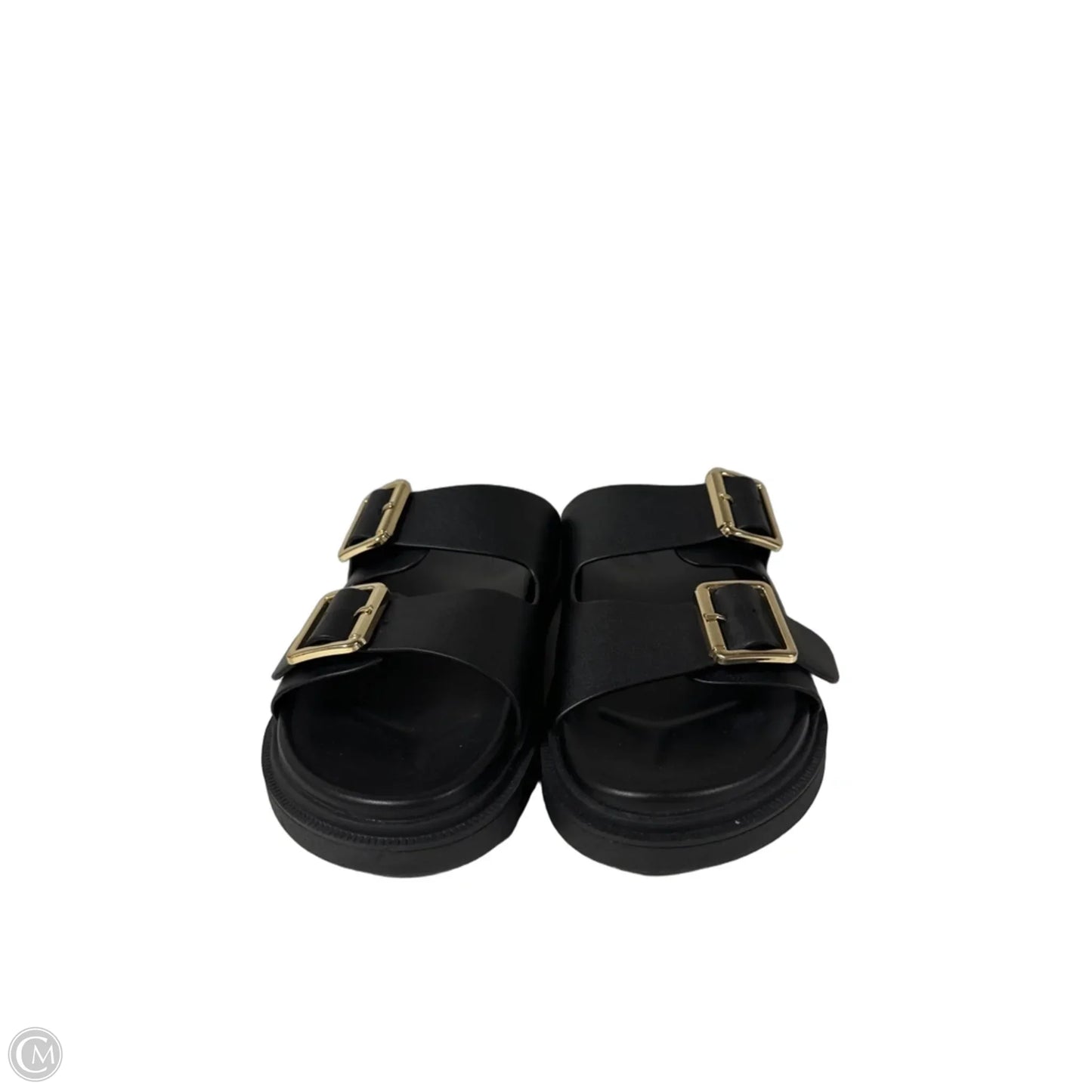 Sandals Flats By Banana Republic In Black, Size: 9
