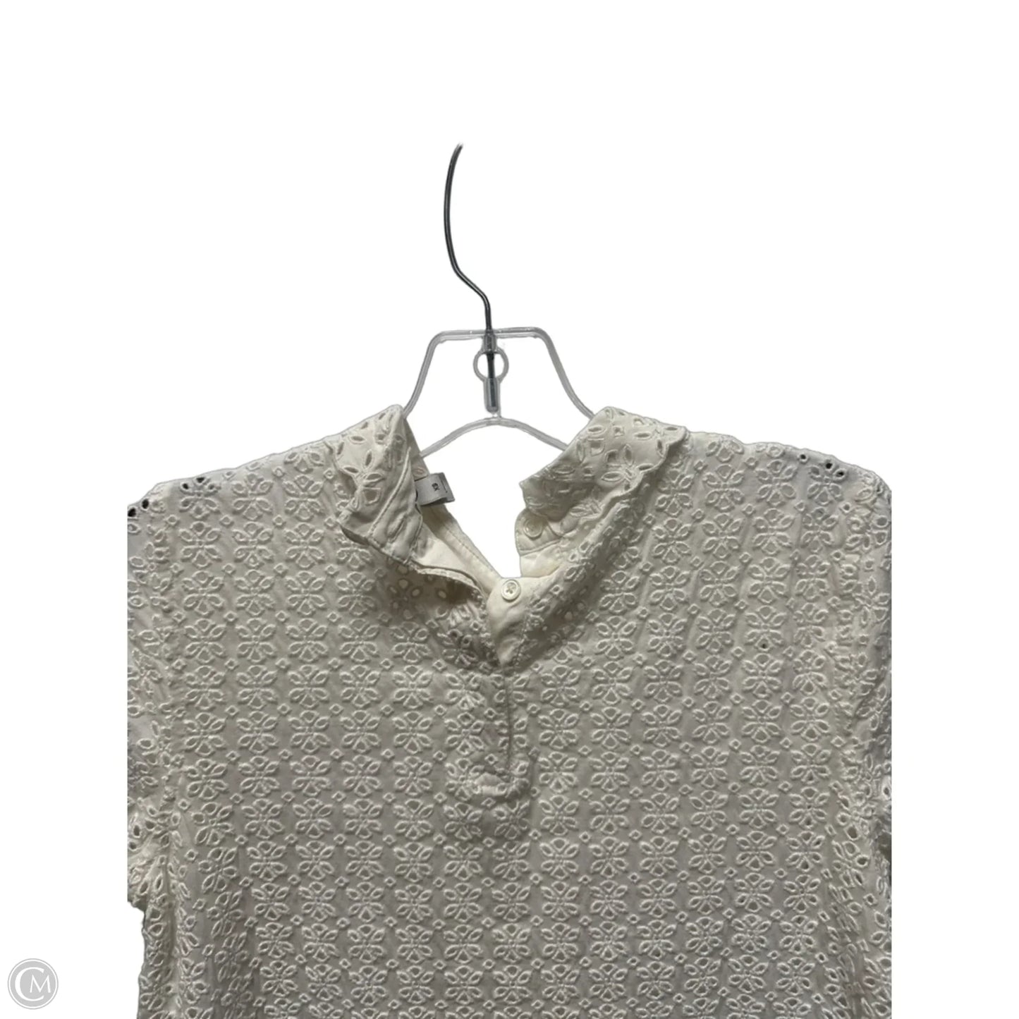Top Short Sleeve By J. Crew In Yellow, Size: Xs