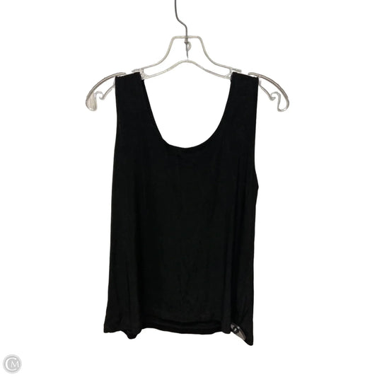 Top Sleeveless By Chicos In Black, Size: Xl
