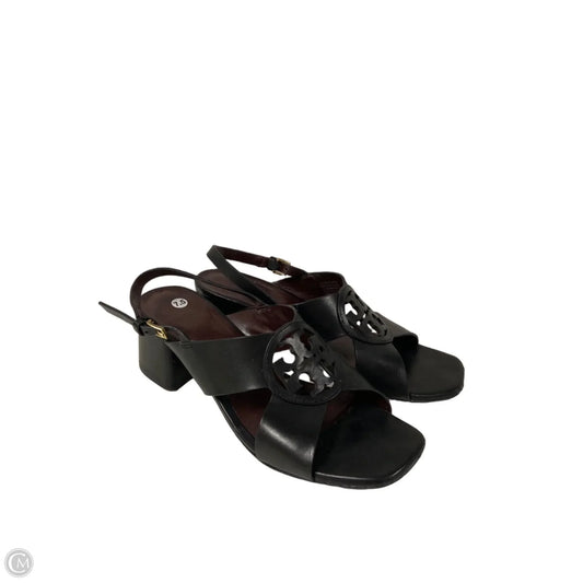 Sandals Designer By Tory Burch In Black, Size: 7.5