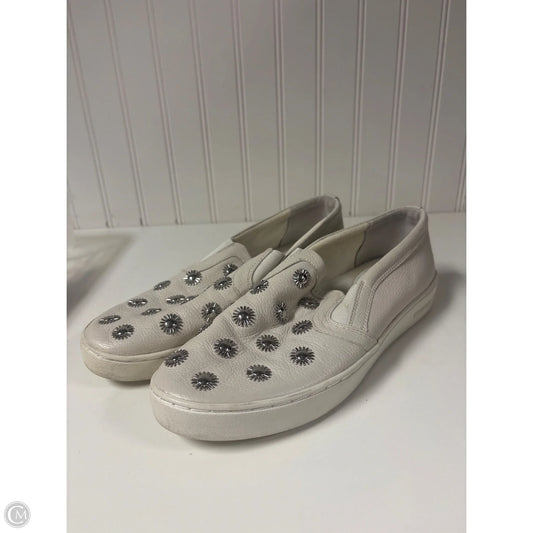 Shoes Designer By Michael Kors In White, Size: 7.5